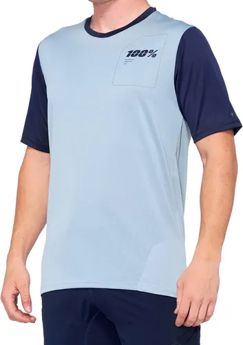 100% Radtrikot Ridecamp Jersey - Das 100% Ridecamp Jersey bietet optimalen Komfort und Bewegungsfreiheit für lange Fahrten. Hergestellt aus feuchtigkeitsregulierendem Material, ideal für Mountainbike- und Trail-Abenteuer.