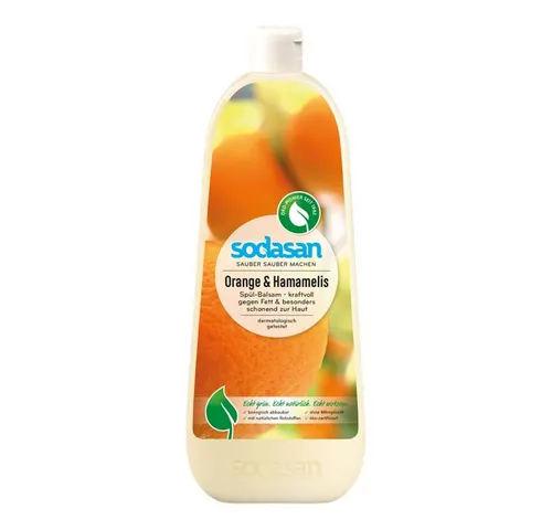 Sodasan Spülmittel - Balsam Orange 1L Geschirrspülmittel
