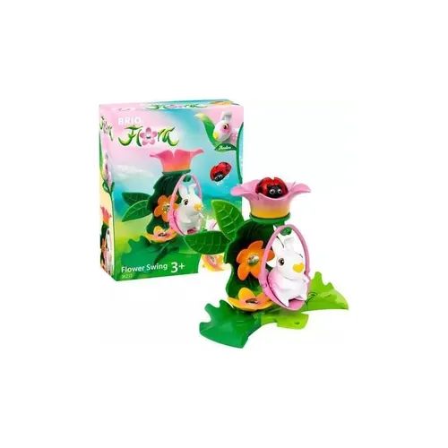 BRIO Flora - Azaleas Blütenschaukel - Spielfiguren: Entdecke die magische Blumenwelt mit Azalea, der bunten Figur, die Kinder zur kreativen Entfaltung anregt. Ideal für fantasievolles Spiel und kompatibel mit anderen BRIO Flora Sets.