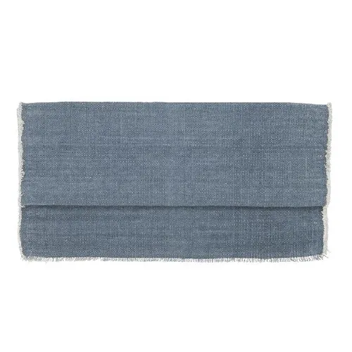 Tischläufer Blau Staubiges Baumwolle 50x140 cm von Ib Laursen