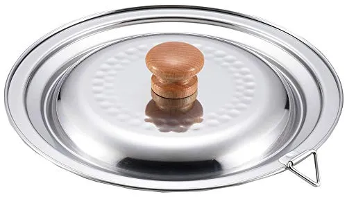 Edelstahl kombiniert snow pan 18cmYH9497 Deckel 16?