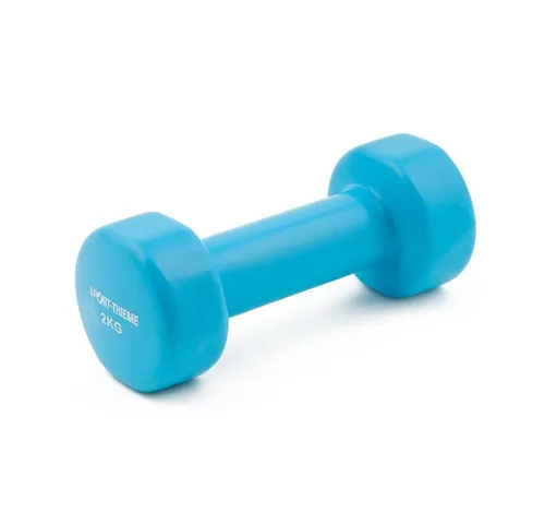 Sport-Thieme Kurzhantel Fausthantel Vinyl, 12 Gewichtsstufen für individuelles Krafttraining
