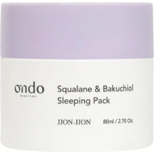 ONDO-BEAUTY-365 Squalane & Bakuchiol Sleeping Pack 80 ml - Innovative Gesichtspflege mit Squalan und veganem Bakuchiol, nährt die Haut über Nacht und verbessert das Hautbild für ein strahlendes Morgen.