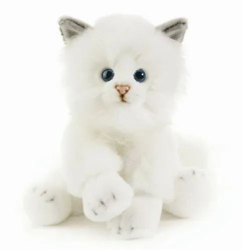Plush & Company 15966 Plüsch Weißer Katze H 30 Cm Weißer Katze Chat Blanc