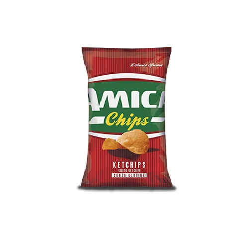 Amica Chips Ketchips Ketchup Patatine Kartoffelchips gesalzen 50g Kartoffel