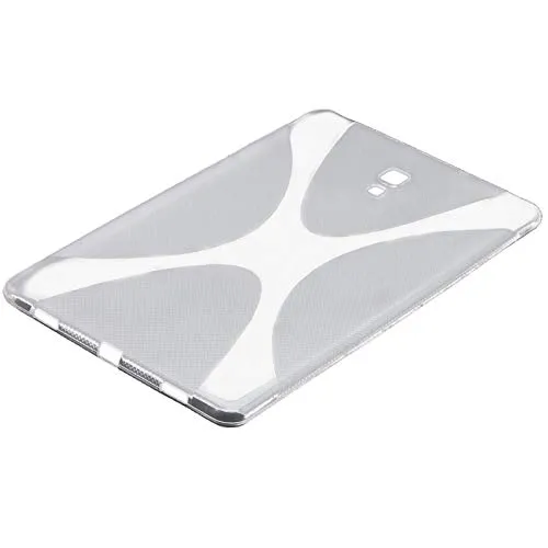 Schutzhülle für Samsung Galaxy Tab A SM-T590 T595 10.5 Zoll Silikon Hülle Slim Case Ultra Dünn Weiß