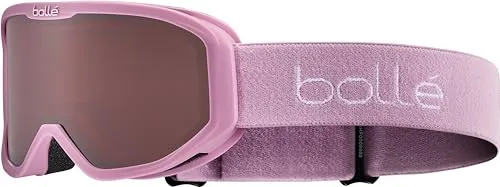 BOLLE INUK Schneebrille 2026 pink matte/rosy bronze - Snowboardbrille für 3-6-jährige Kinder, UV-Schutz, Anti-Beschlag- und Anti-Scratch-Beschichtung für klare Sicht und optimale Sicherheit auf der Piste.