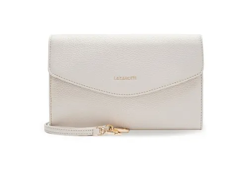 Lazarotti Bologna Leder Clutch 23 cm - Damen-Clutch aus hochwertigem Leder, leicht und kompakt mit abnehmbarem Schulterriemen, ideal für jeden Anlass und stilvoller Begleiter im Alltag.