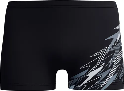 Speedo Medley Logo Aquashort - Badehose Größe 5 Schwarz - Schwarze Badehose Größe 5 von Speedo, ideal für Schwimmer. Hergestellt aus 80% Polyamid und 20% Elasthan für optimalen Komfort und Bewegungsfreiheit.