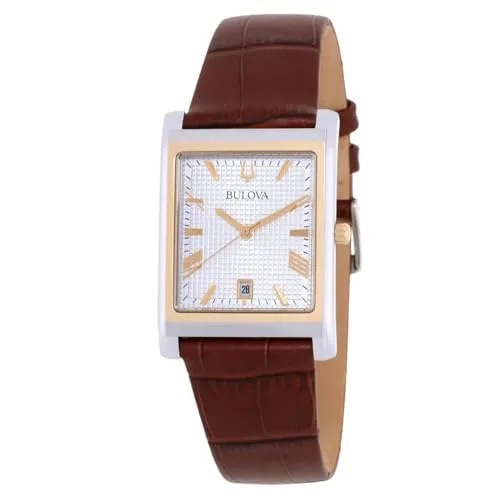 Bulova Sutton 98B430 - Elegante Analog-Uhr für Herren - Armbanduhren mit edlem Design, Saphirglas und präzisem Quarzwerk. Die Bulova Sutton vereint Stil und Funktionalität – ideal für anspruchsvolle Herren.