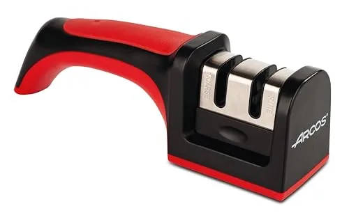 ARCOS Professioneller Messerschärfer mit Ergonomischem Griff für Manuelle Verwendung