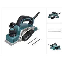 Makita KP 0800 Falzhobel 620 W - Leistungsstarker Elektrohobel für präzise Ergebnisse - Falzhobel mit 620 W Leistung und 82 mm Hobelbreite, ideal für präzise Holzarbeiten. Perfekt für Handwerker und DIY-Enthusiasten.