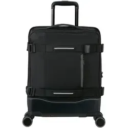 American Tourister Urban Track - Spinner S, Handgepäck 55 cm - Handgepäck für 2 Tage: Leicht, stabil und umweltfreundlich mit 100% recyceltem PET-Stoff. Mit TSA-Schloss und großen Doppelrädern für sanftes Rollen.