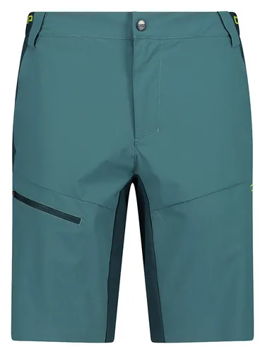 CMP Herren Bermuda Shorts 4XL - Blau - Kurze Hosen aus Vier-Wege-Stretchmaterial, ideal für sommerliche Wanderungen und optimalen Tragekomfort.