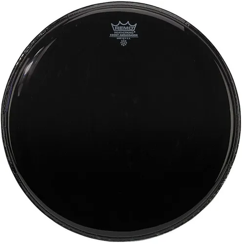Remo Ambassador Ebony ES-1024-00 Bass Drum Fell - Hochwertiges Schlagfell für Bassdrums, sorgt für einen warmen Klang und ausgezeichnete Ansprache, ideal für professionelle Musiker.