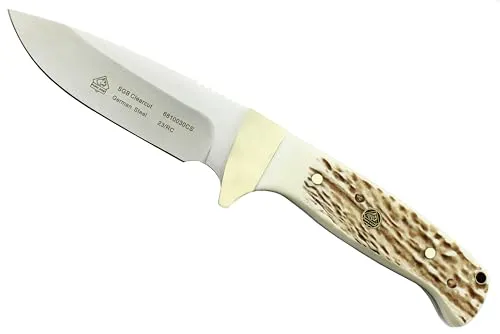 Puma Messer Taschenmesser SGB clearcut, commando stag Fahrtenmesser 6810030CS