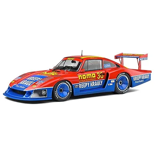 Solido 1:18 Porsche 935 MobyDick #30 - Limitierte Edition - Modellfahrzeuge, detailgetreues Die-cast Modell des legendären Porsche 935 aus 1983, perfekt für Sammler und Motorsport-Fans.