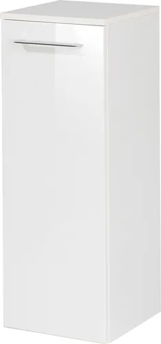 FACKELMANN Midischrank B.PERFEKT, Weiß - Midischrank in elegantem Weiß, bietet optimalen Stauraum für Ihr Bad und überzeugt durch modernes Design.