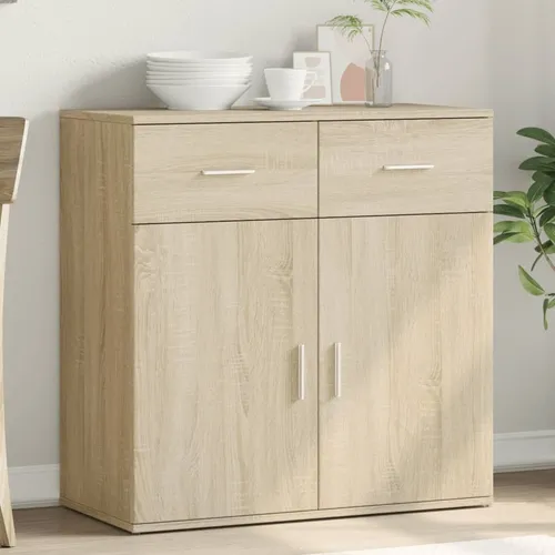 vidaXL Sideboard Sonoma-Eiche 79x38x80 cm
