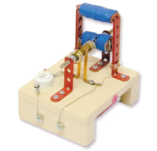 matches21 HOME & HOBBY Elektromotor Elektromagnet Kinder Holzbaukasten