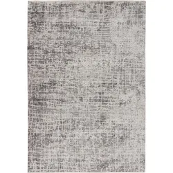 Obsession Teppich My Bella 235 – Modernes Design mit Hoch-Tief Effekt - Rechteckiger Teppich (120x170 cm) in Grau, maschinell gewebt und pflegeleicht. Ideal für stilvolle Wohnräume mit einem einzigartigen Vintagedesign.