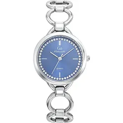 Girl Only Mademoiselle Damen Armbanduhr Silber mit Glitzersteinen - Elegante Analoguhr für Damen mit funkelnden Glitzersteinen und einem silbernen Metall-Armband. Ideal für modische Akzente im Alltag.