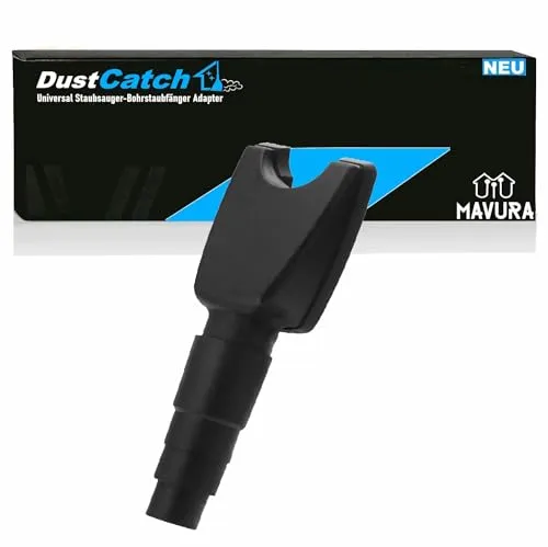 DustCatch Staubsauger Bohrstaubfänger Aufsatz Universal, Bohrmaschine Staubfänger Bohrstaubschutz Entstaubung Adapter