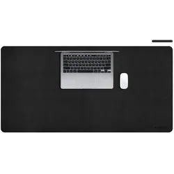 Schreibtischunterlage 120 x 60 cm - L - Schwarz in schwarz von imoshion