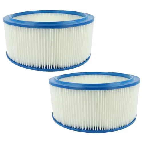 vhbw 2x Filterelement kompatibel mit Hilti VCD 50, VCU 60 Nass-/Trockensauger - Feinstaubfilter