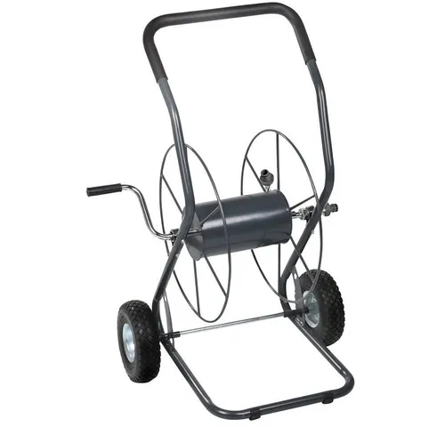 Mr.GARDENER Schlauchwagen Metall Big für 85 m 3/4 Zoll Schlauch