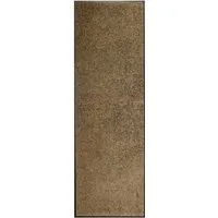 vidaXL Fußmatte Waschbar Braun 60x180 cm - Hochwertige Fußmatte für Innen- und Außenbereiche, rutschfest und maschinenwaschbar – hält Schmutz zuverlässig draußen!