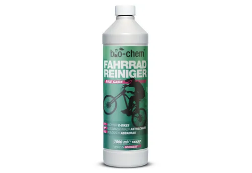 bio-chem Fahrradreiniger - 1000 ML - biologisch abbaubarer Aktivschaum Zweiradreiniger (Einzelprodukt, [- Fahrradreiniger 1 l Biologisch abbaubar & materialschonend)