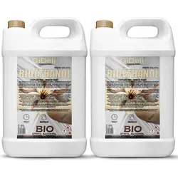 GiDeli Bioethanol Vanilleduft 10L – Rauchfreier Premium Brennstoff