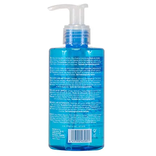 Martiderm Essentials Micellar Cleansing Gel 200ml - Gesichtsreiniger & -wasser, dermatologisch getestet und frei von Parabenen und Alkohol – ideal für alle Hauttypen, reinigt und erfrischt sanft.