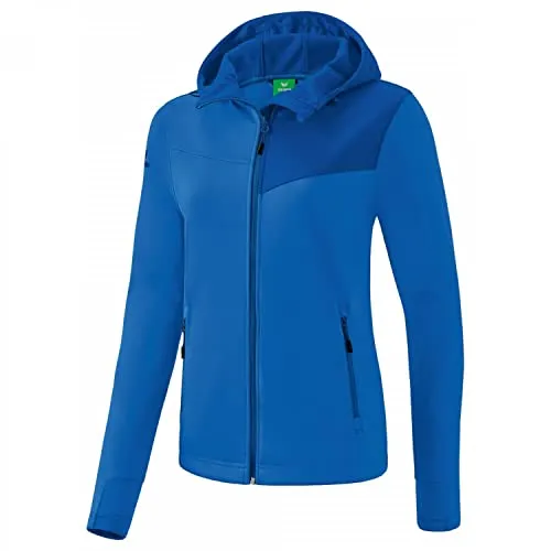 Erima Damen Performance Softshell Jacke, new royal, 38 von ERIMA