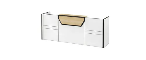 Xlmoebel Empfangstheke Moderne Empfangstheke aus hochwertigem Material für Büros und Praxen (Empfangstisch), Hergestellt in Europa