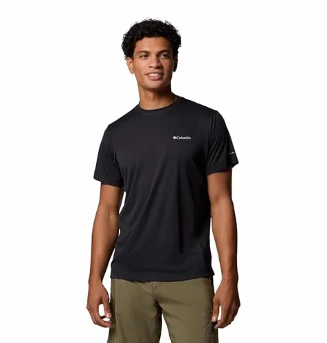 COLUMBIA Herren Shirt Zero Rules Light SS Crew - T-Shirt mit schweißaktiviertem Omni-FREEZE ZERO-Kühlsystem für angenehme Kühlung bei Hitze. Ideal für aktive Tage und Outdoor-Abenteuer.