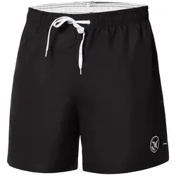 Ladeheid Badeshorts Herren Badehose Boardshorts Beachshorts Schwimmhose LA40-198 schwarz M