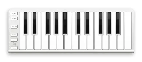 ESI Xkey 25 | Ultraflaches USB MIDI-Keyboard mit 25 Tasten - Keyboards mit 25 anschlagsdynamischen Tasten, USB-C-Anschluss und echtem Aftertouch – perfekt für kreative Musiker unterwegs!