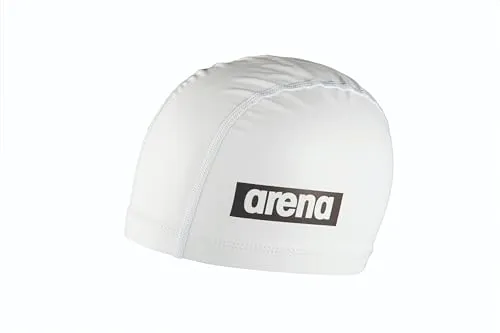 ARENA Unisex – Erwachsene Sensation Badekappe, White, One Size, Weiß