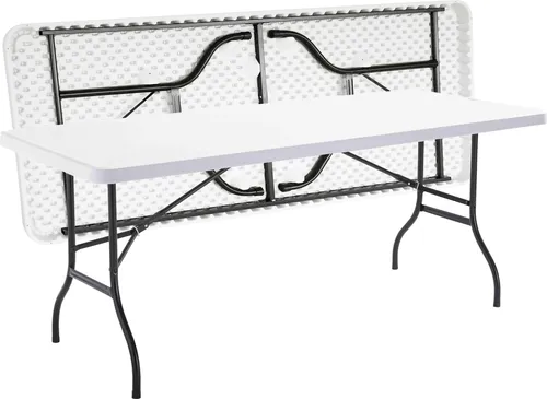 Klappbarer Gartentisch 180 cm