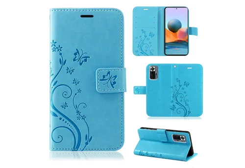betterfon Handyhülle Handytasche für Xiaomi Redmi Note 10 Pro Klapphülle, Bookstyle-Hülle: Magnetverschluss 3 Kartenfächer & Standfunktion