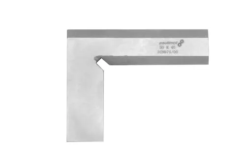 PAULIMOT Präzisions-Haarwinkel 90° 50 x 40 mm, DIN 875/00, rostfrei