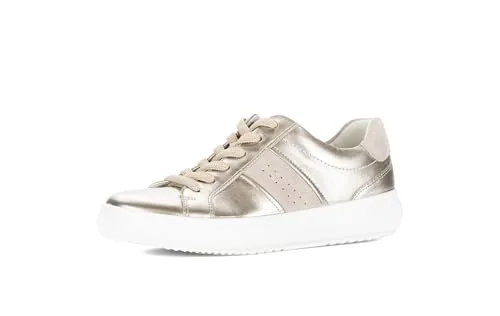 Gabor Damen Low-Top Sneaker in Merlot in gold von Gabor