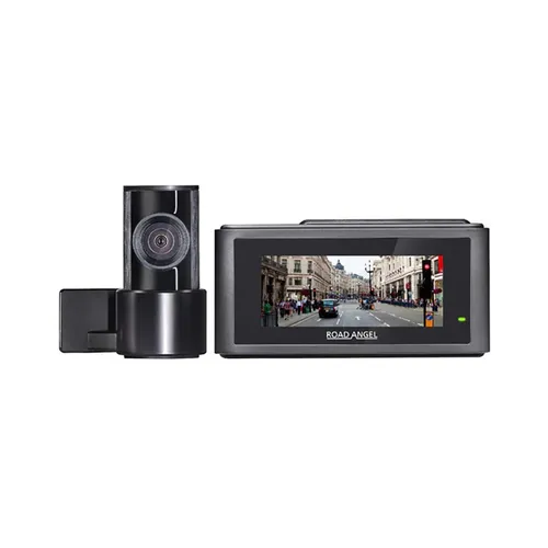 Halo Guardian 2K+ Dual-Dashcam mit 3,2-Zoll-Bildschirm - Dual-Dashcam mit 2K Auflösung, G-Sensor und Nachtsicht. Ideal für sichere Fahrten und umfassende Überwachung. Kompakt und benutzerfreundlich.