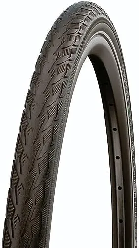 Schwalbe Delta Cruiser Plus schwarz reflex 47-559 - Fahrradreifen mit hervorragendem Pannenschutz, ideal für E-Bikes bis 25 km/h. Die Twin Skin Konstruktion und die Green Compound Gummimischung sorgen für hohe Stabilität und lange Lebensdauer.
