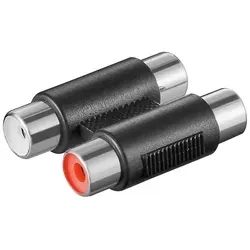 goobay Adapter 2 Cinch Kupplung auf 2x Cinch Kupplung von Goobay