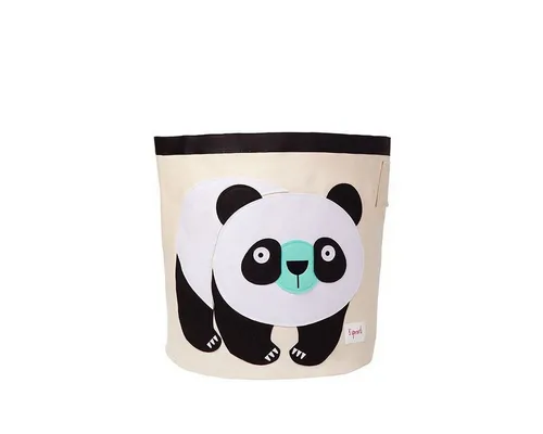 Sprouts Korb Kinderzimmer - Panda 3 - Körbe für Baby- & Kleinkinderzimmer, stilvolles Design und praktische Aufbewahrungslösung für Spielzeug und Kleidung im Kinderzimmer.