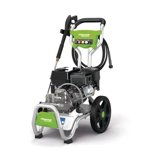 Hochdruckreiniger Cleancraft HDR-K 66-20 BL - Fahrbares Modell mit Aluminiumrahmen, 140 bar Arbeitsdruck und effektiver Total-Stop-Pumpensteuerung für optimales Arbeiten ohne Überlastung.