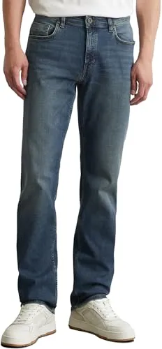 Marc O'Polo Herren Jeanshose Regular Fit mit Stretch, Blau (Deep Indigo Vintage), W33/L36 - Klassische Jeanshose im Regular Fit mit Stretch-Anteil für optimalen Sitz und Bewegungsfreiheit. Vielseitig kombinierbar für jeden Anlass – vom Büro bis zum Casual-Look. Hochwertige Materialien garantieren Tragekomfort.